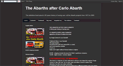 Desktop Screenshot of abarthprojectsbook.com